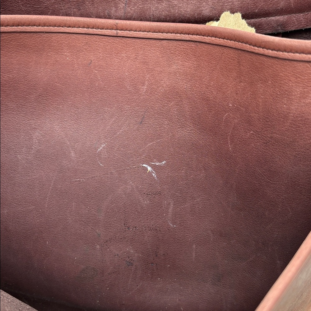 Vintage Coach Metropolitan Leather Briefcase Bag USA BLEMISH - Picture 5 of 15